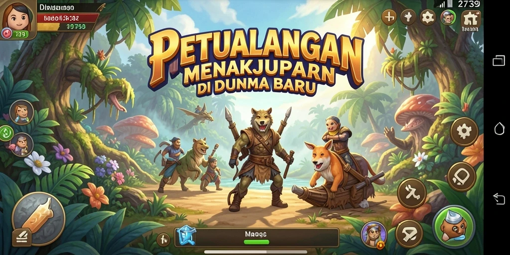 Screenshot utama 2739 menampilkan aksi petualangan yang mendebarkan.