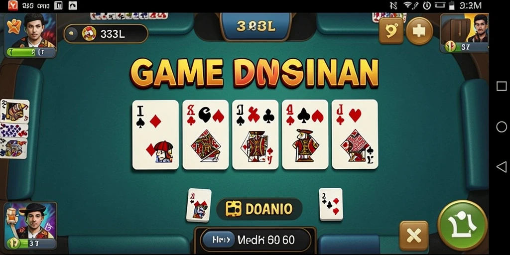 Tampilan gameplay Domino di 33L yang seru dan interaktif.