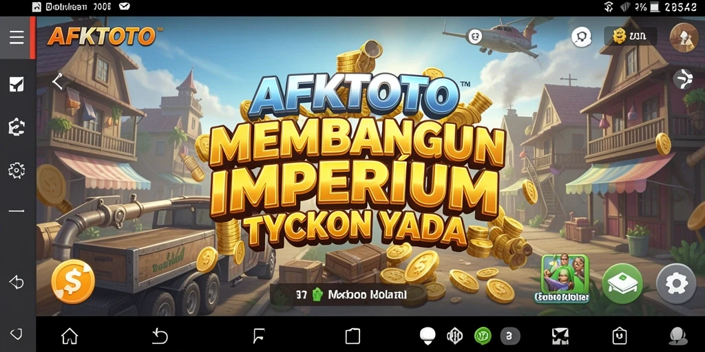 Screenshot utama AFKTOTO menampilkan gameplay menarik Tycoon.