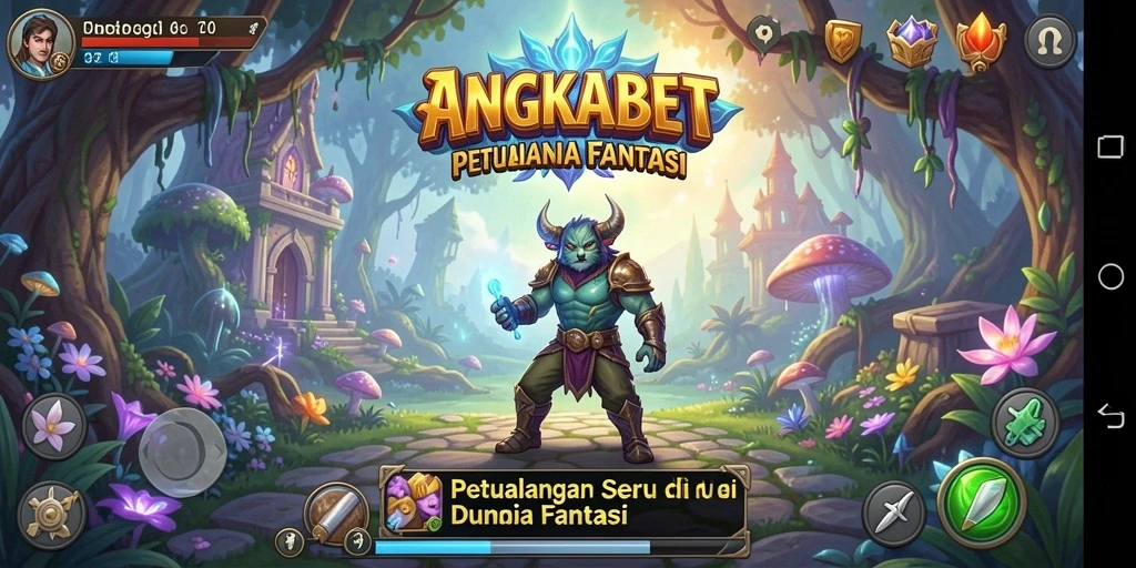 Tampilan gameplay seru dalam ANGKABET yang penuh tantangan.