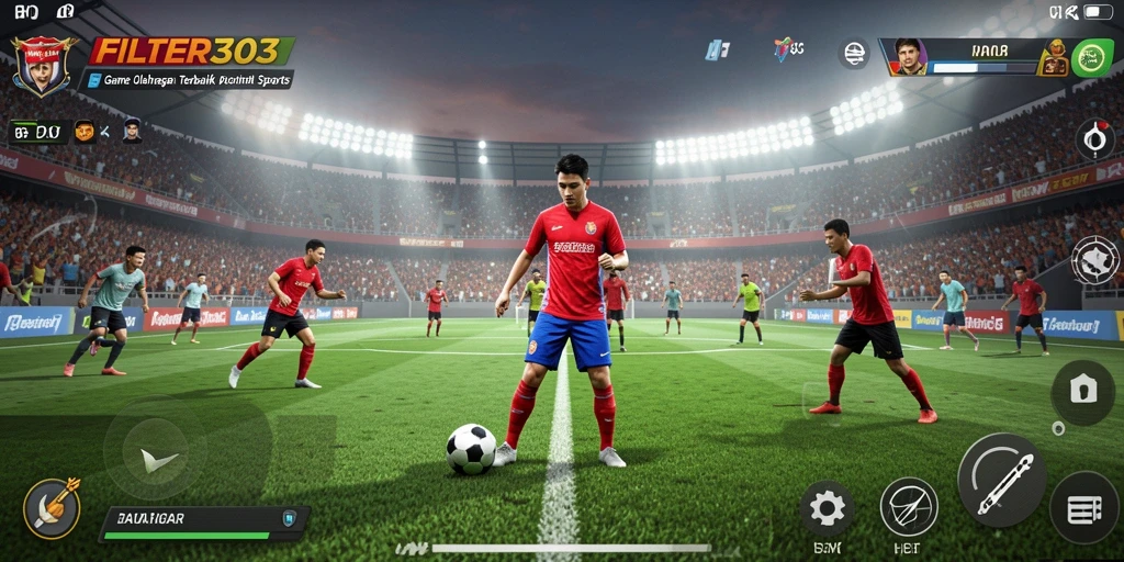 Tangkapan layar <strong>FILTER303</strong> menampilkan gameplay intens dan penuh aksi.