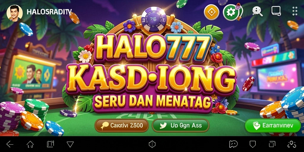 Tampilan gameplay HALO777 yang memukau dan seru.