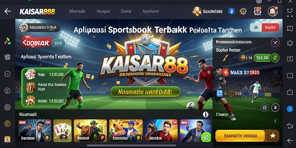 Tampilan menarik dari gameplay Sportsbook KAISAR888.