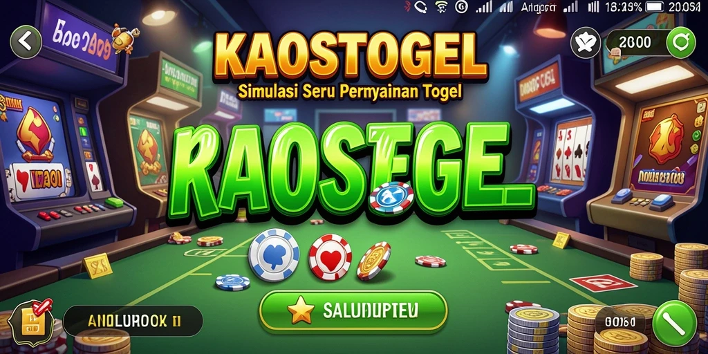Tangkapan layar KAOSTOGEL menampilkan gameplay Simulation yang menegangkan.