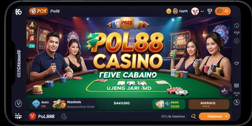 Gameplay Live Casino yang mendebarkan dan interaktif di POL88.