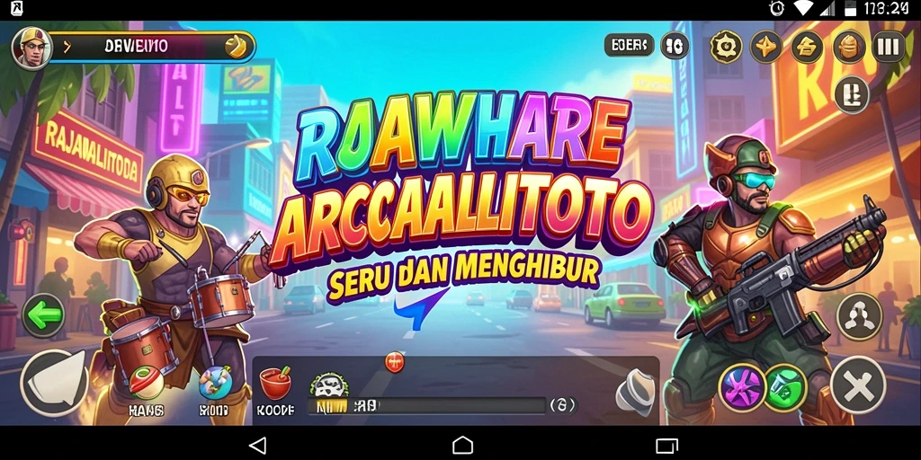 Tampilan gameplay seru dari RAJAWALITOTO dengan grafis menarik.