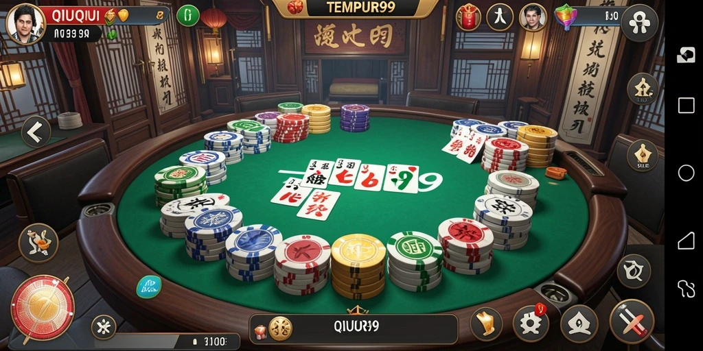 Tampilan gameplay yang menarik di TEMPUR99.